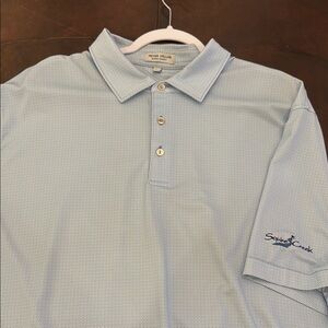 Peter Millar Men's Blue Polo Shirt